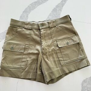Sportif USA Khaki Hiking Outdoor Cargo Shorts Army Green Women’s Large 31/32 EUC